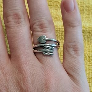 James Avery Arrow & Heart Ring